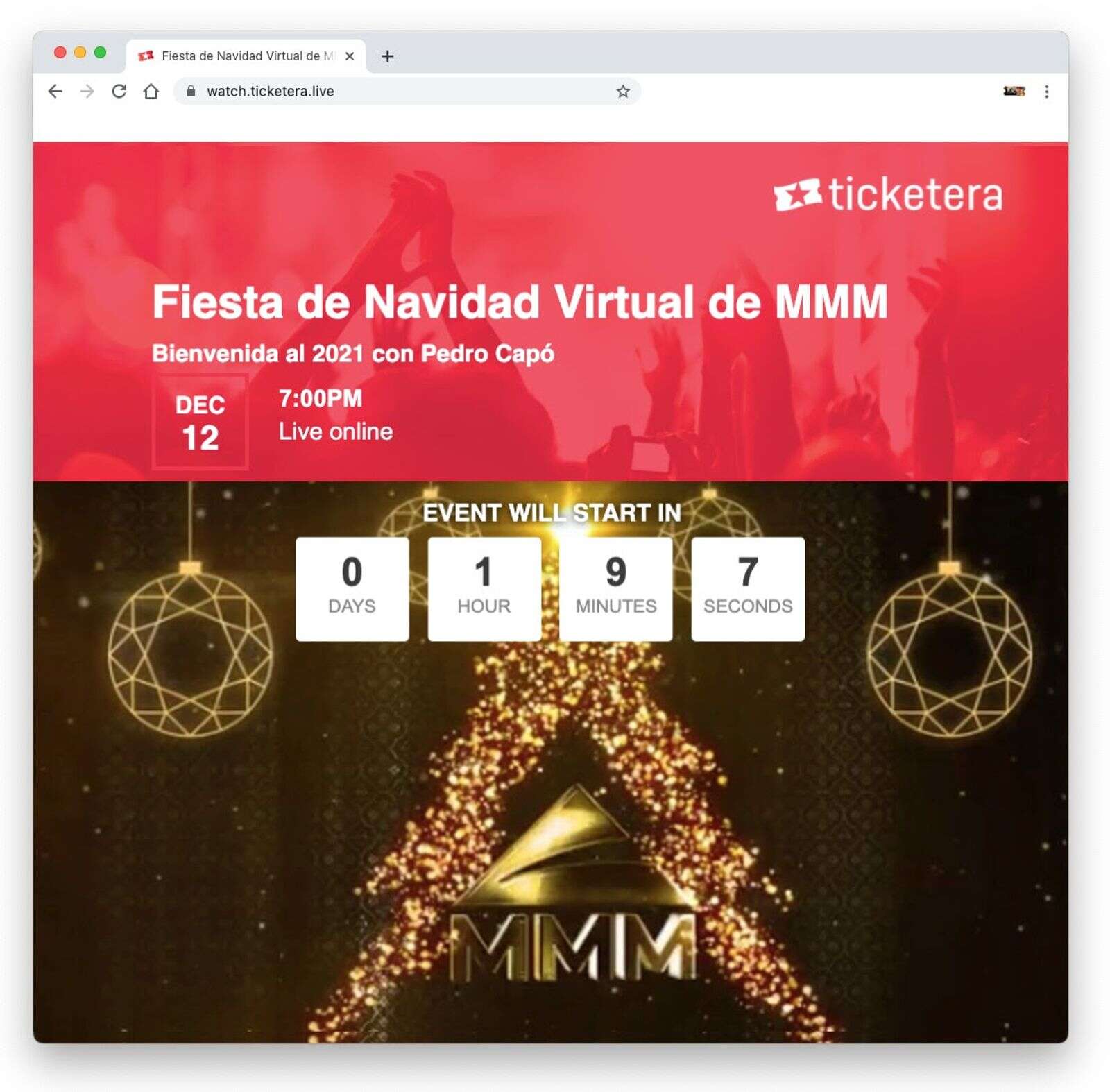 Ticketera Live celebra la transmisión ininterrumpida de eventos masivos