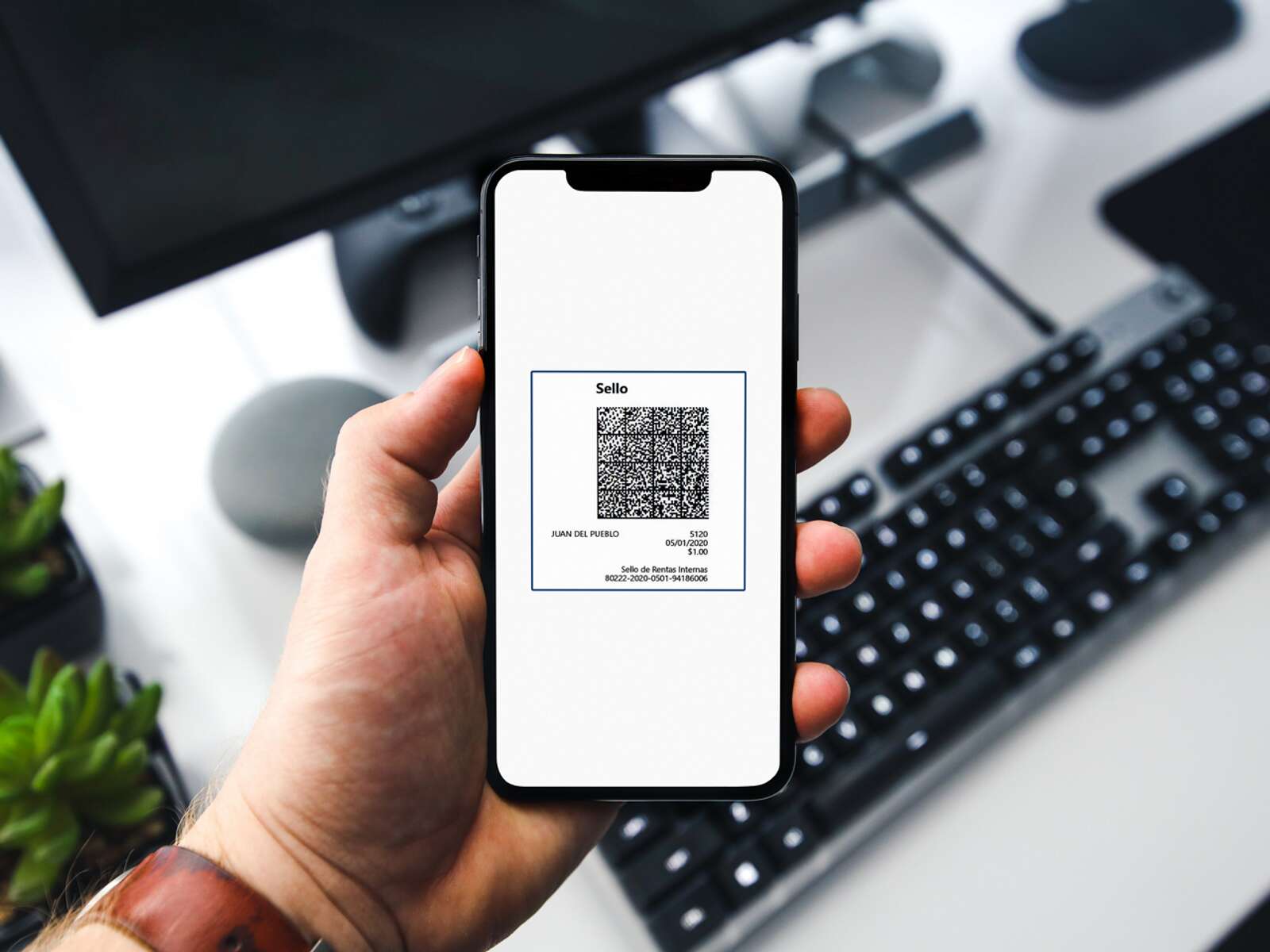 Nueva app permite comprar sellos y comprobantes de