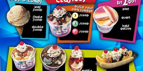 Baskin robbins clearance pr