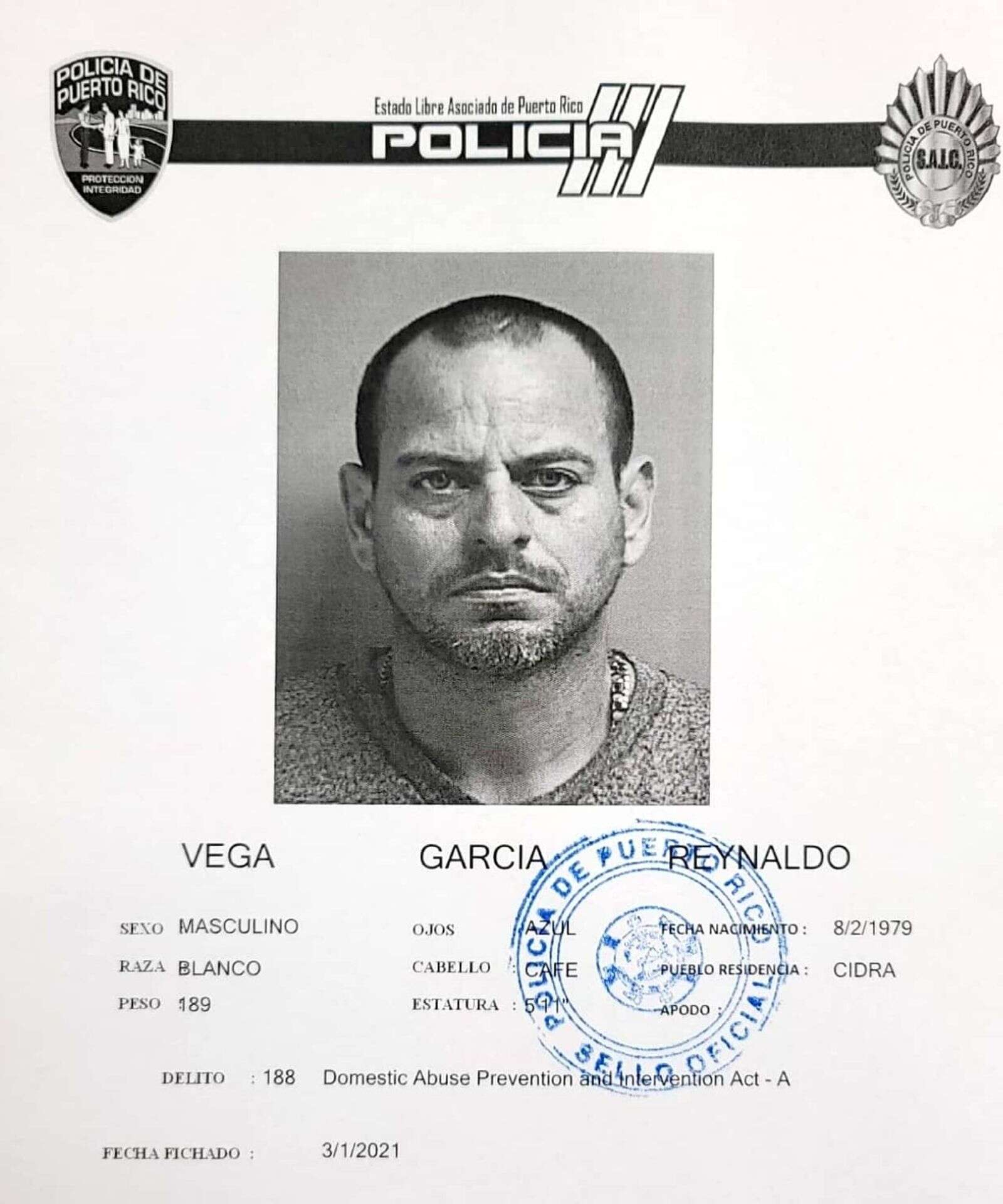 Diligencian orden de arresto por Ley 54 NotiCel La verdad como es