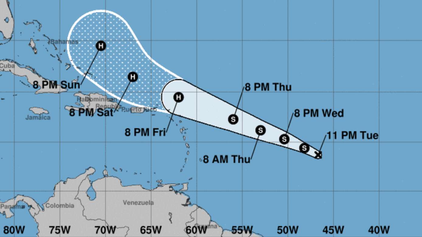 puerto rico sale del cono de la